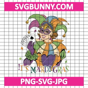 Mardi Gras Queen Svg, Funny Carnival Svg, Carnival SVG, Festival Mardi Gras Svg