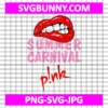 Pink Summer Carnival 2025 Lips SVG, Hot Summer Carnival 2025 SVG, Carnival SVG Pink Tour DXF SVG PNG EPS