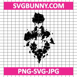 Sung Jin-woo SVG, Solo Leveling SVG, Anime SVG, Solo Leveling, Digital Download