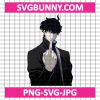 Sung JinWoo SVG, Solo Leveling SVG, JinWoo Sung Finger SVG, Anime SVG