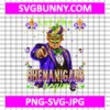 Trump Let The Shenanigans Begin PNG, Funny Trump Mardi Gras 2025 Mask PNG, Carnival SVG, Funny Trump Mardi SVG