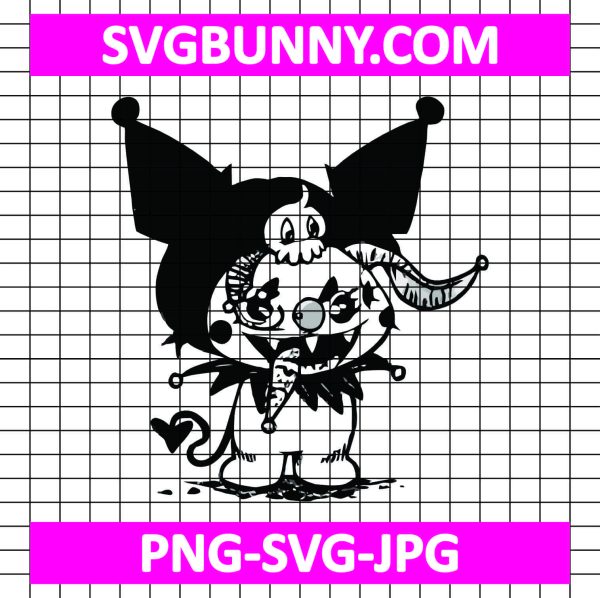 Kuromi Horror Halloween SVG, Halloween Kuromi SVG, kuromi SVG, Anime SVG